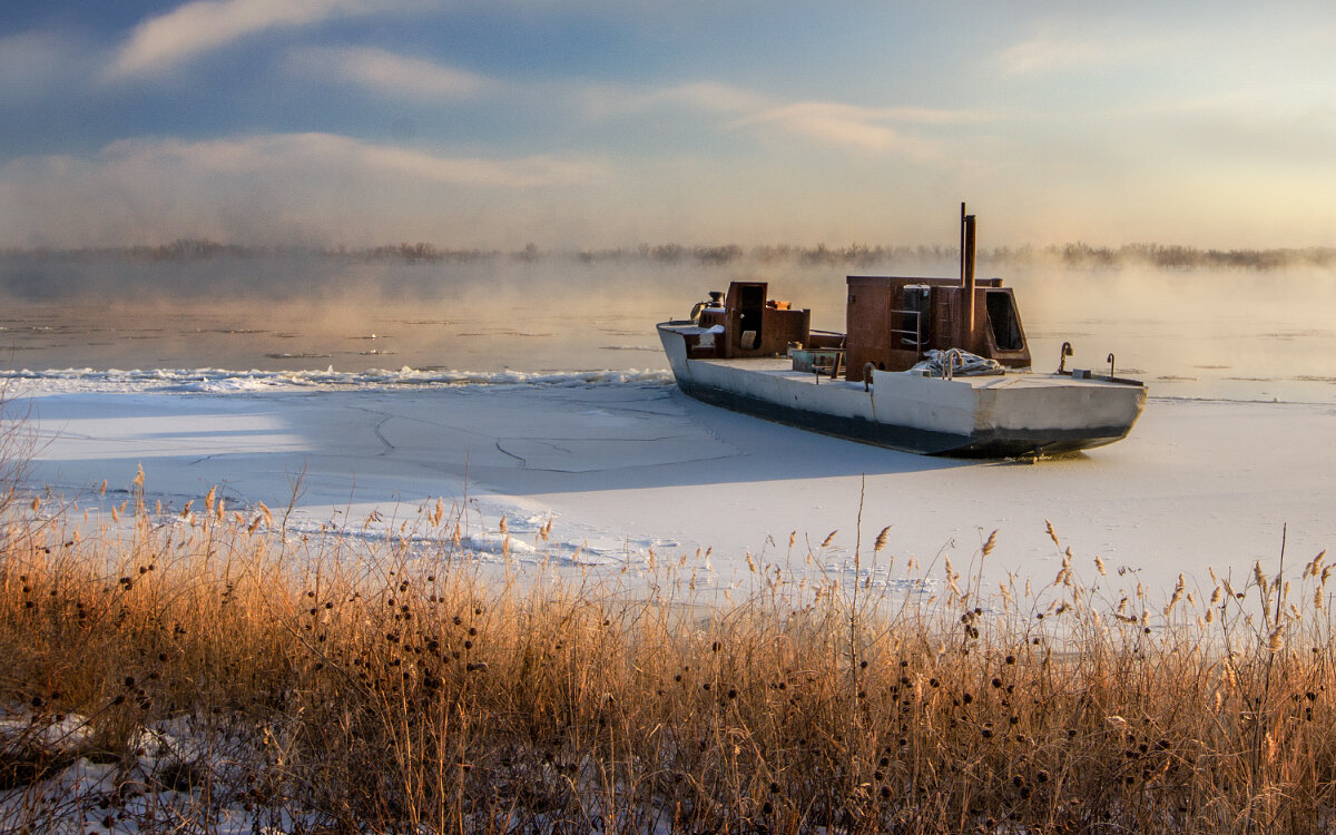 замерзший кораблик - Александр 