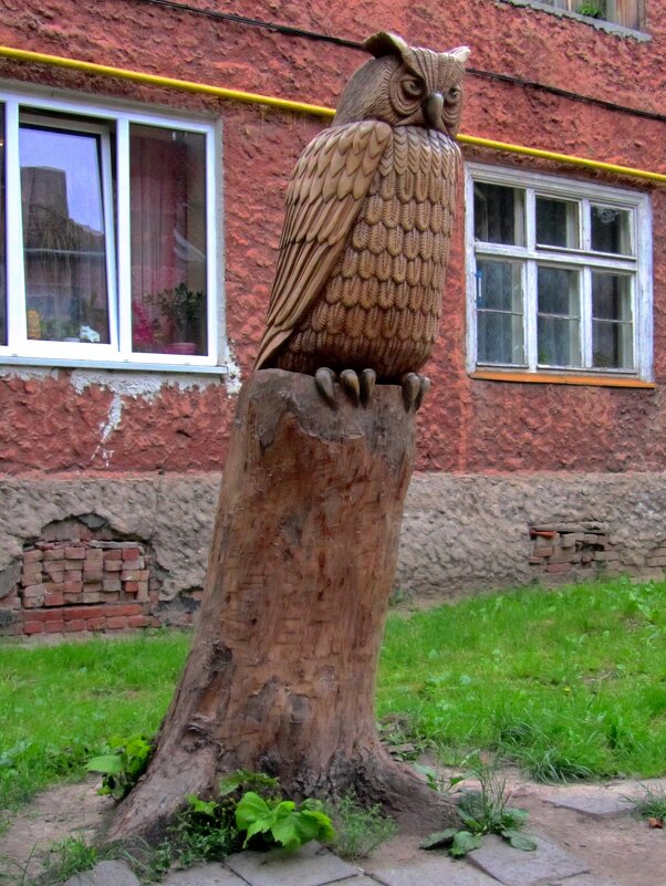 Деревянная скульптура - Сергей Карачин