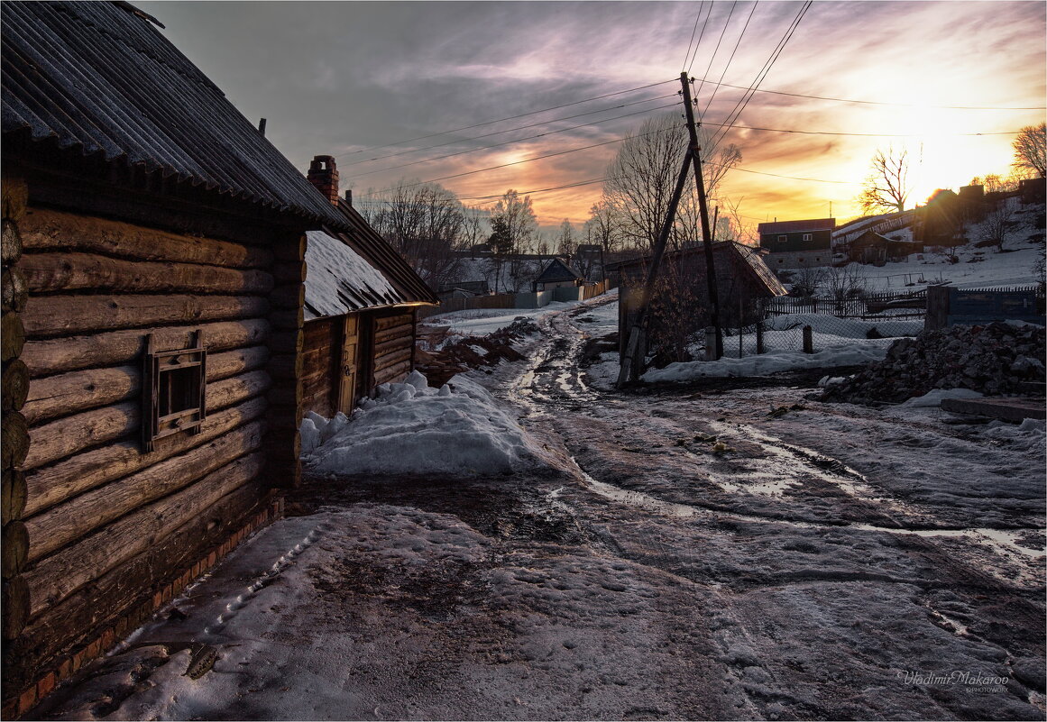 "Март. Оттепель в глубинке"© - Владимир Макаров
