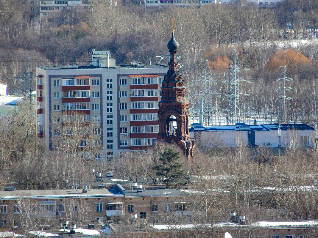 Колокольня Казанского Головинского монастыря - Сергей Лындин