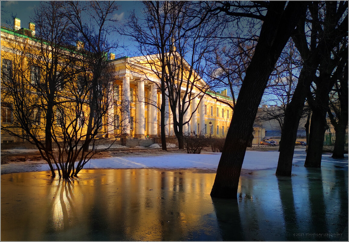 My magic Petersburg_03800_Литейный проспект.Мариинская больница - Станислав Лебединский