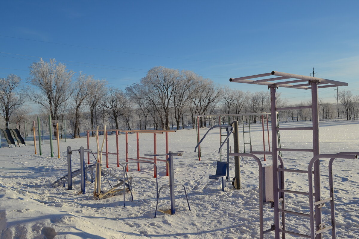 Зимний спортгородок... - Георгиевич 