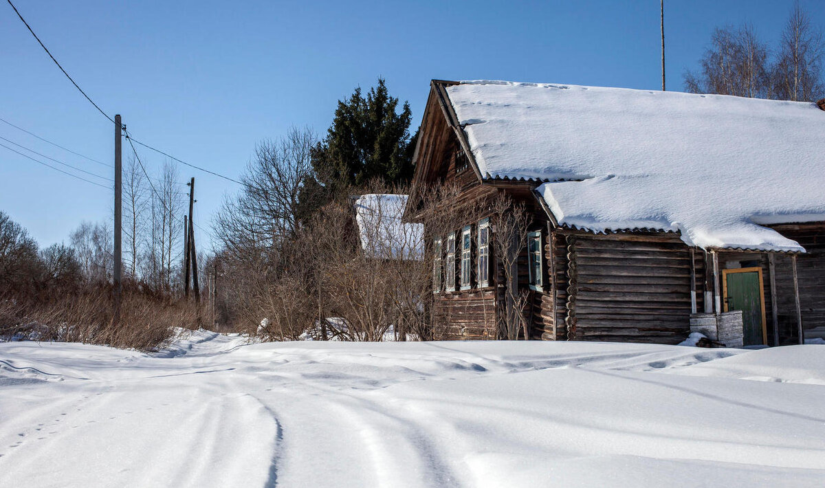 Зима в старой деревни - Дмитрий Балашов