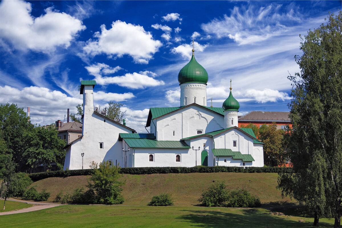 Псковские зарисовки. Церковь Богоявления Господня с Запсковья - Евгений 