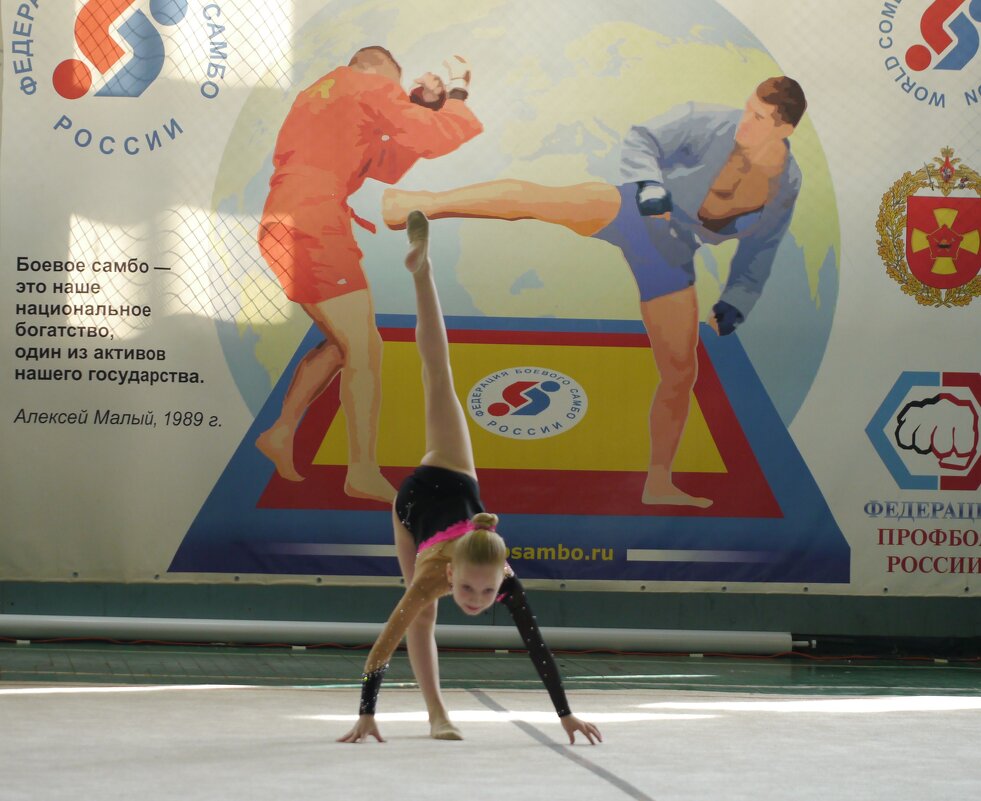 Юная гимнастка - Сергей Михальченко