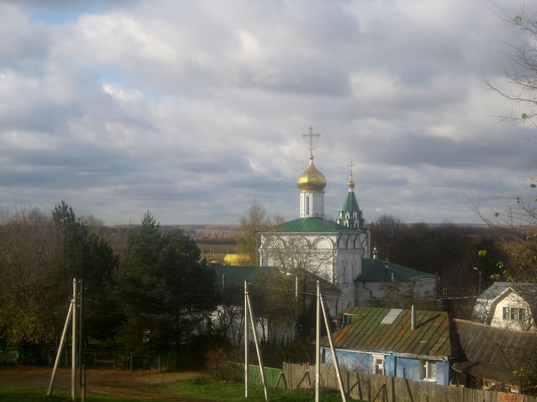 село Заворово.Храм Живоначальной Троицы - Елена Семигина