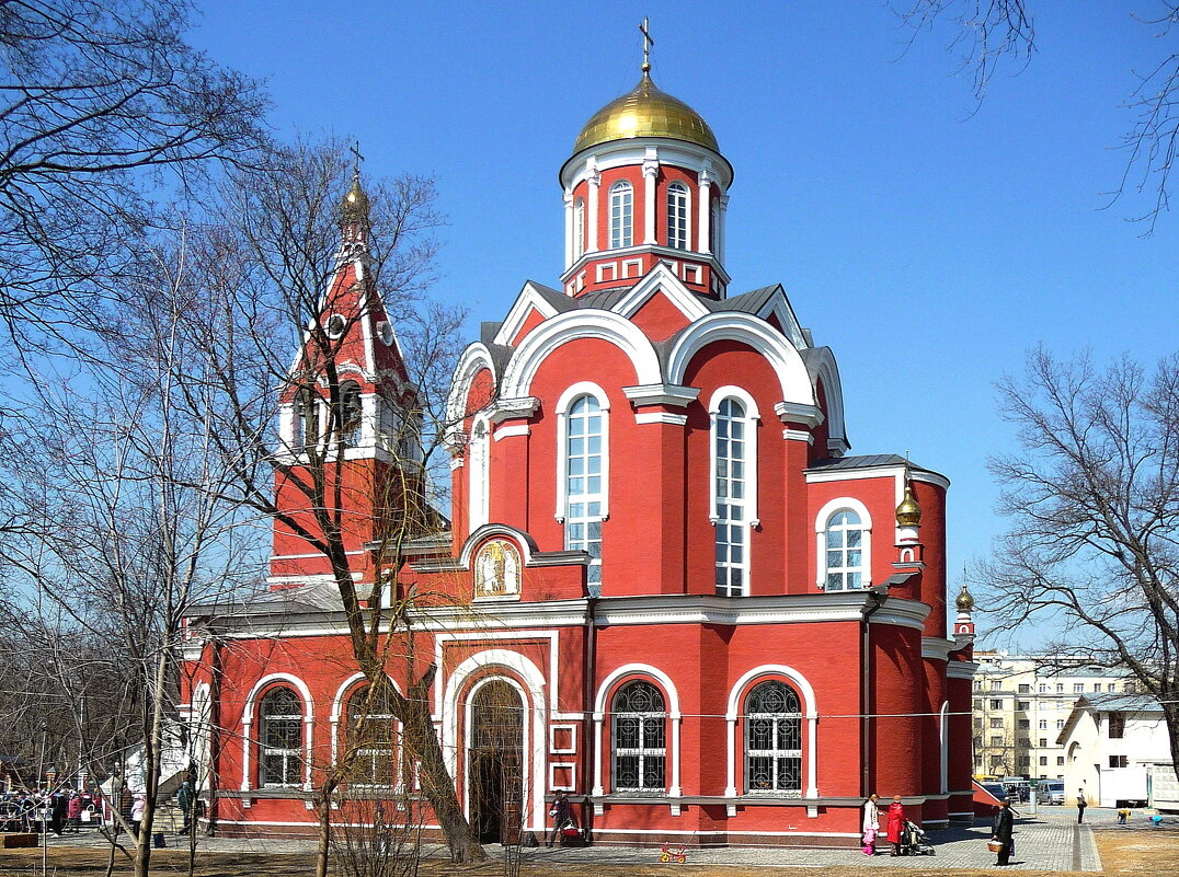 Храм Благовещения в Петровском парке (Москва) - Анатолий Мо Ка