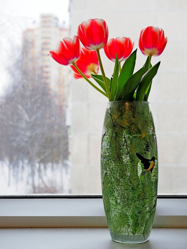 Тюльпаны натюрморт - Alexander Borisovsky