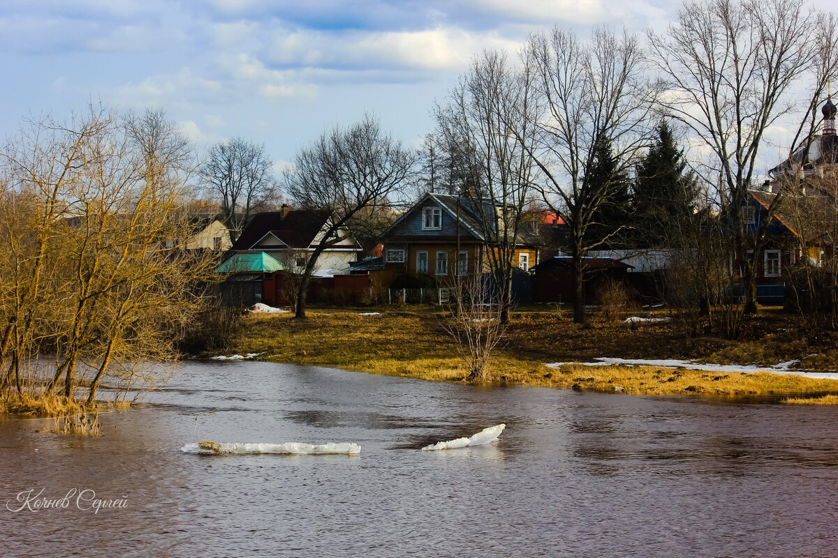 Весенний день на реке - Сергей Кочнев