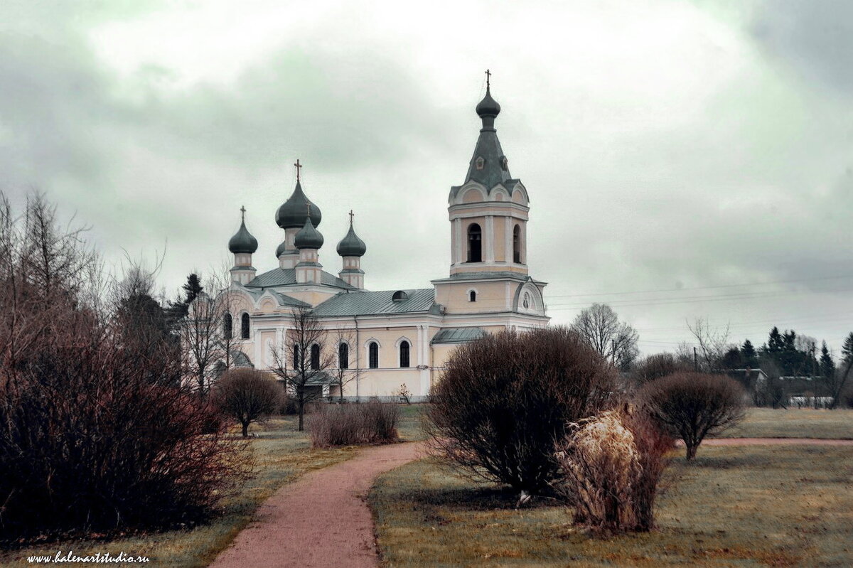 Деревня Сологубовка церковь Успения Богородицы. - Игорь Корф