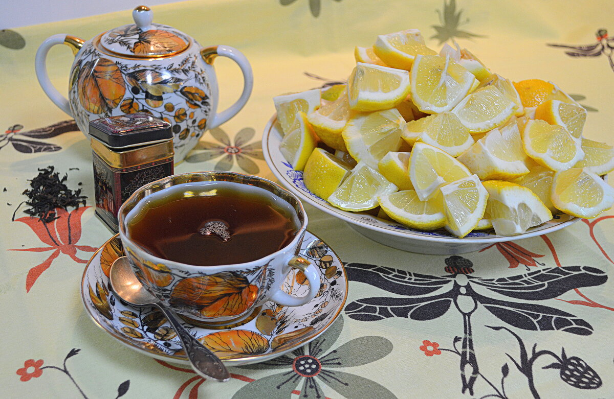Чай с лимоном - Татьяна Лютаева