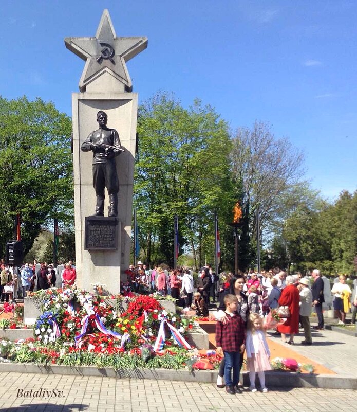г.Прага памятник Советским солдатам и офицерам ВОВ - Светлана Баталий