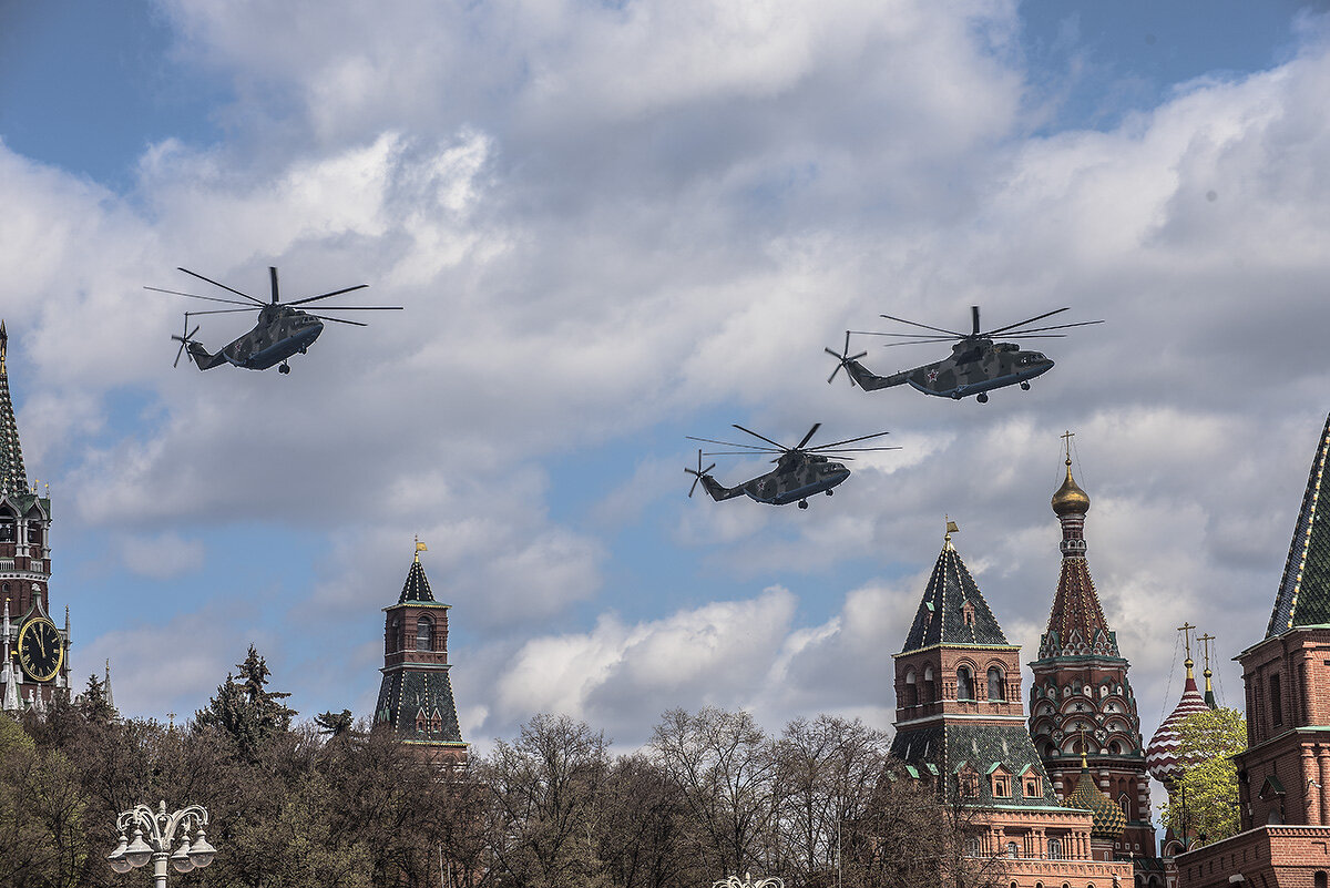 Москва. Репетиция парада Победы 9 мая 2021 года. - Игорь Олегович Кравченко