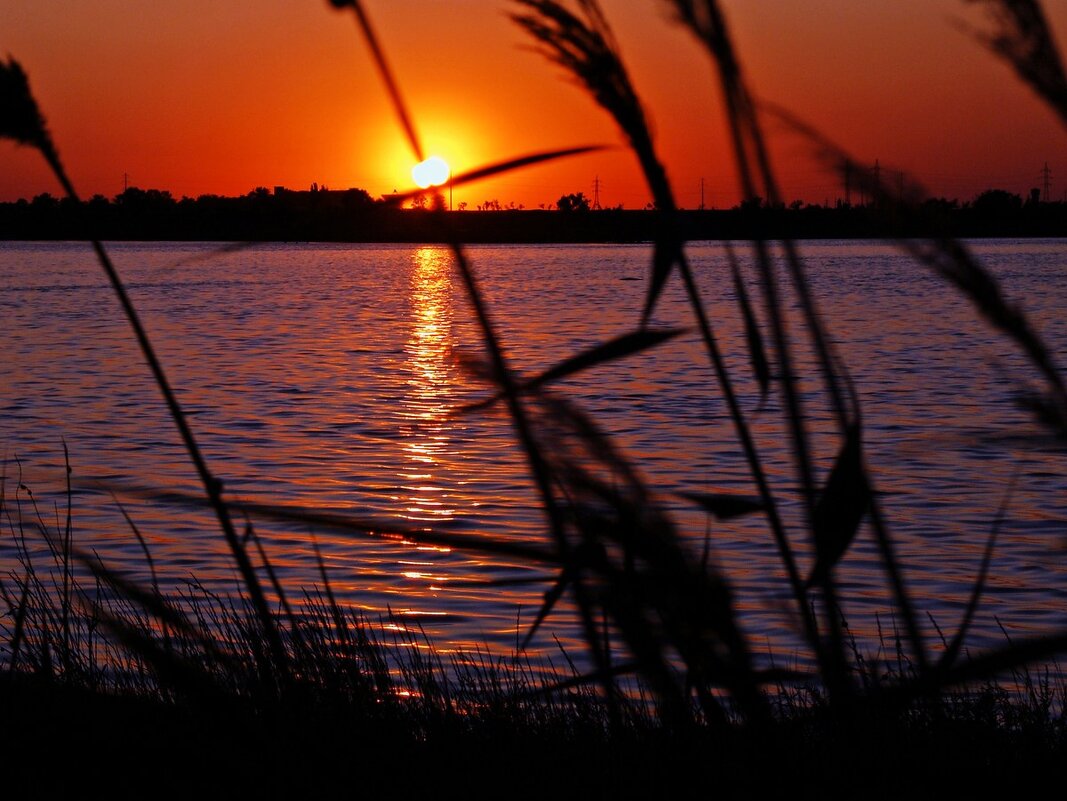 Закат на озере - Ольга (crim41evp)