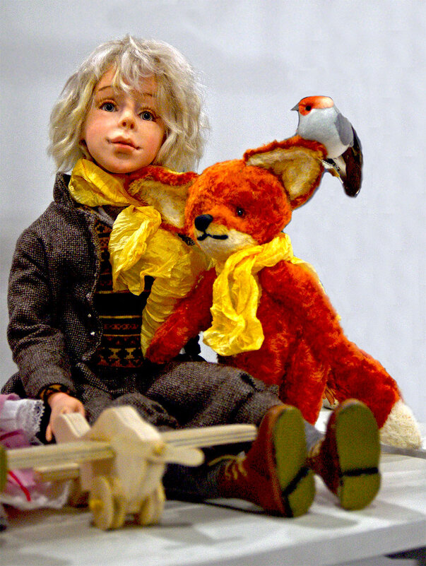 Маленький принц со своим другом... в кукольном исполнении - Тамара Бедай 