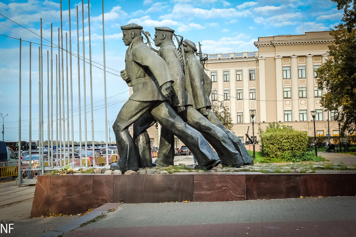 Монумент героям волжской военной флотилии, нижний новгород. - Nonna 