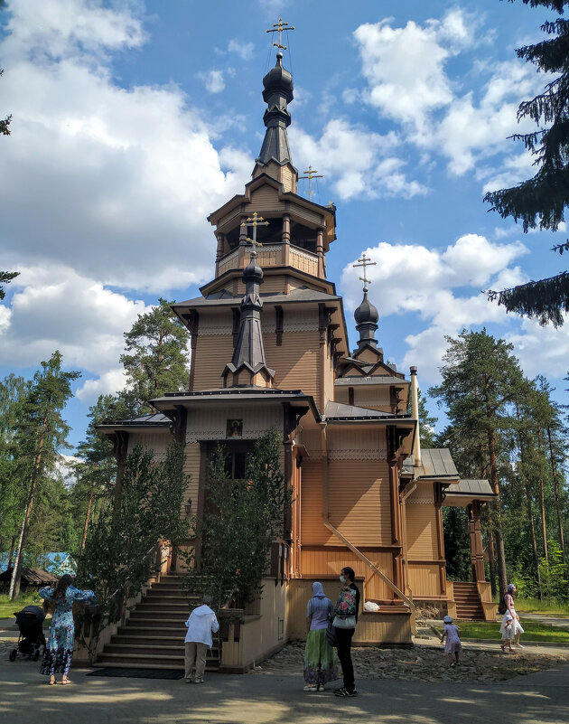 Церковь Серафима Саровского..... - Наталия Павлова