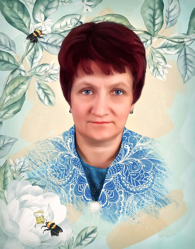 портрет - нина николаева 