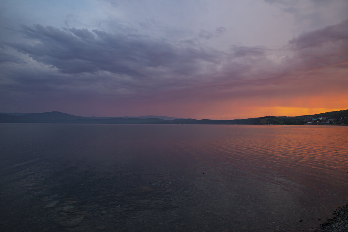 Рассвет на озере Тургояк,Челябинская область - Ольга Прикуль