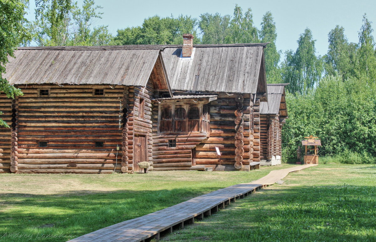 Музей деревянного зодчества Костромская Слобода