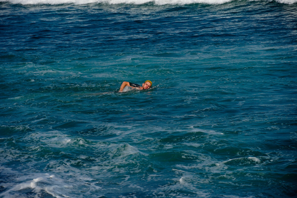Случайное фото - Заплыв в Тихом океане - Алексей 