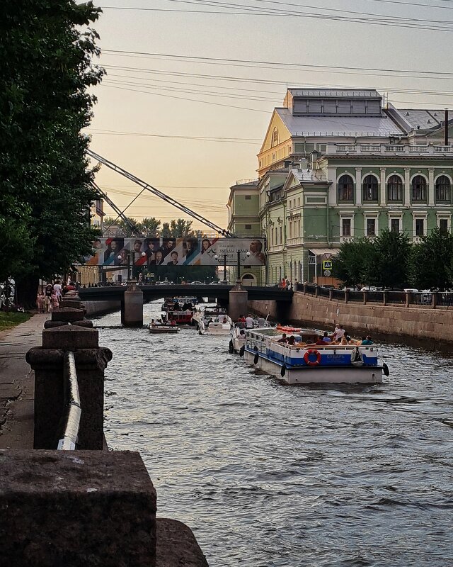 Санкт-Петербург. Вечерняя прогулка. Крюков канал. - Надежда Лаптева