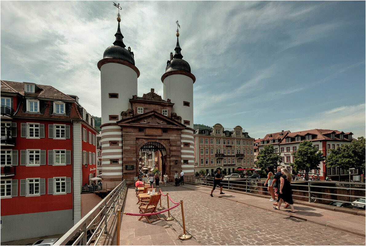 Ворота Старого моста /Хaйдельберг, нем. Heidelberg—город в Германии/ - Bo Nik