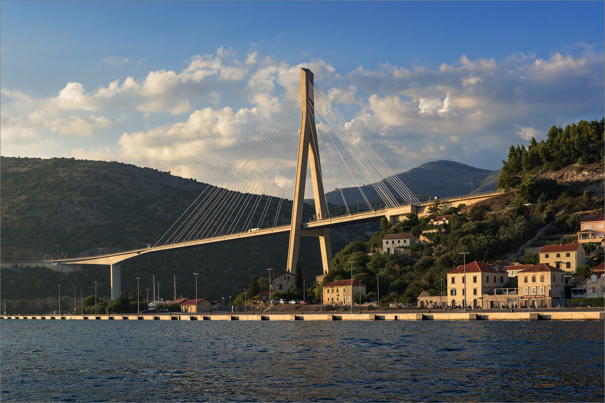 500 метровый струнный мост в Дубровнике - Shapiro Svetlana 