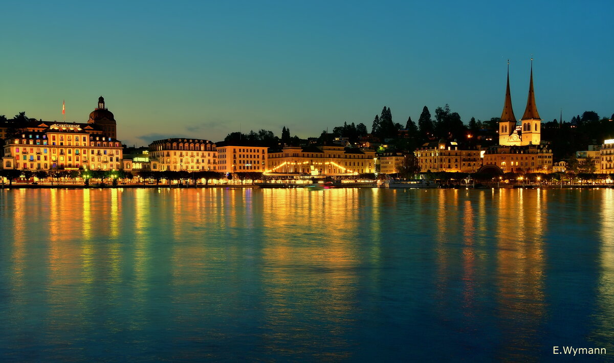 Luzern by night - Elena Wymann