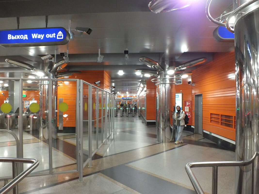 Станция метро "Беговая" в Санкт-Петербурге - Николай 