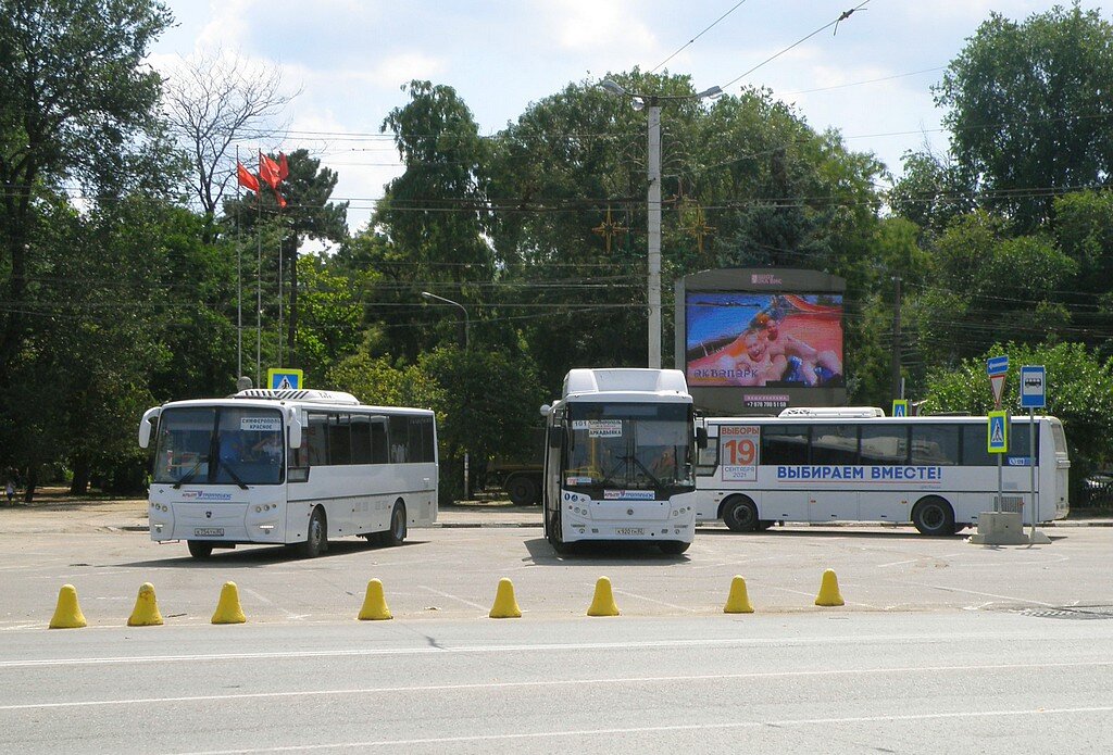 Пригородный автобусный узел у железнодорожного вокзала - Александр Рыжов