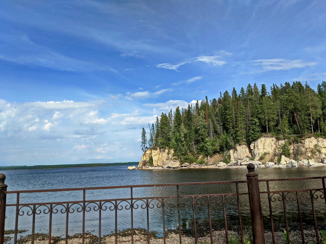 Берег Камы в Хохловке - Любовь Чунарёва