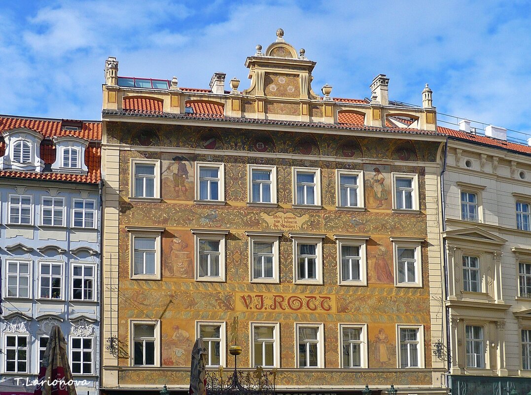 Архитектура Праги. Дом у трех белых роз - Татьяна Ларионова