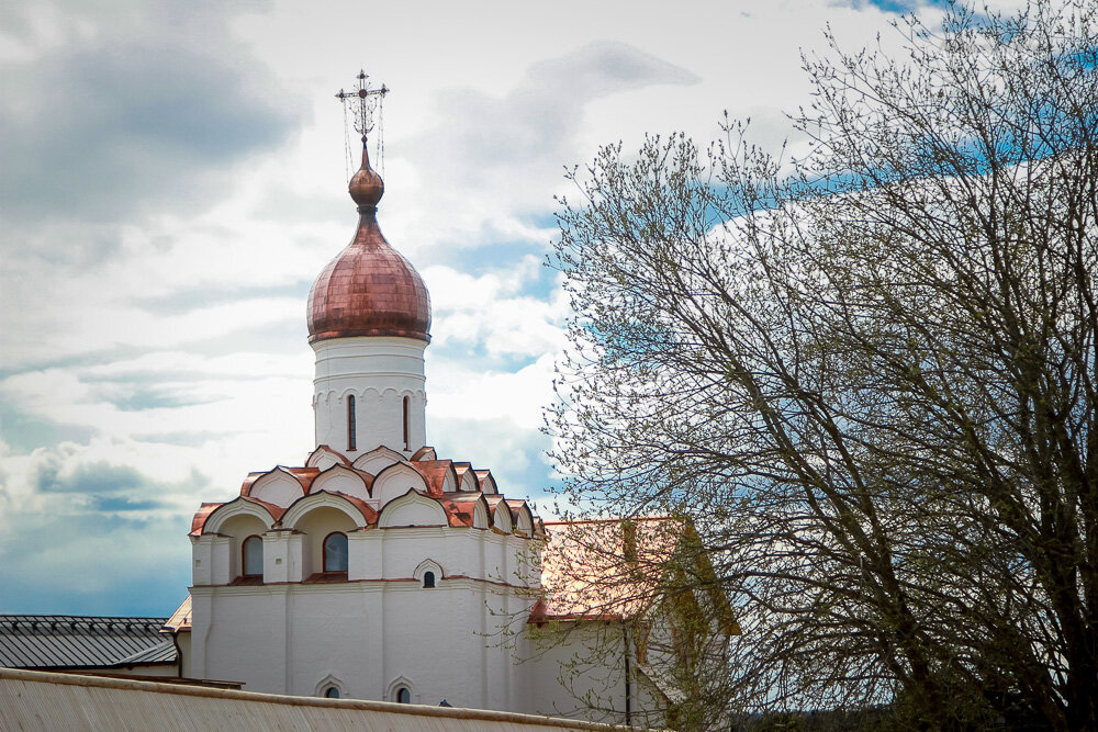 Купол благовещенской церкви Ферапонтов-Белозерский монастырь - Алексей Шехин