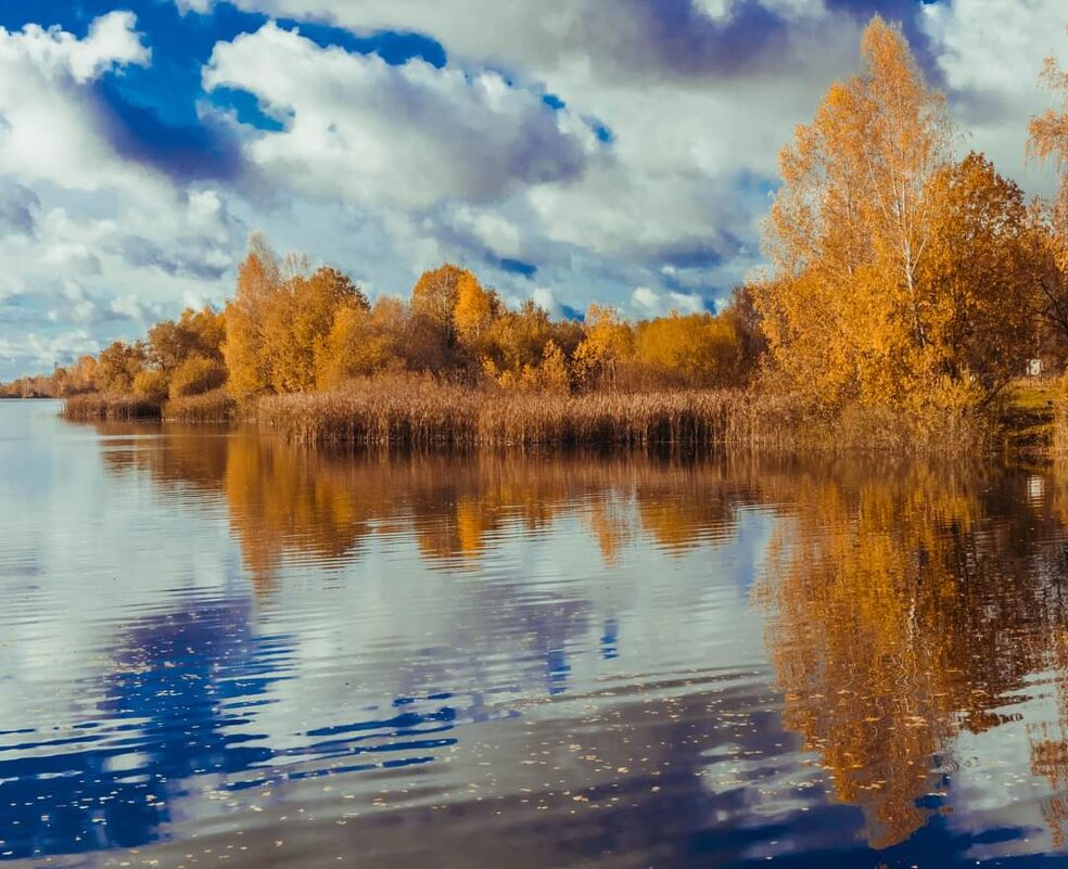 Осеннее озеро - Екатерина Счасная