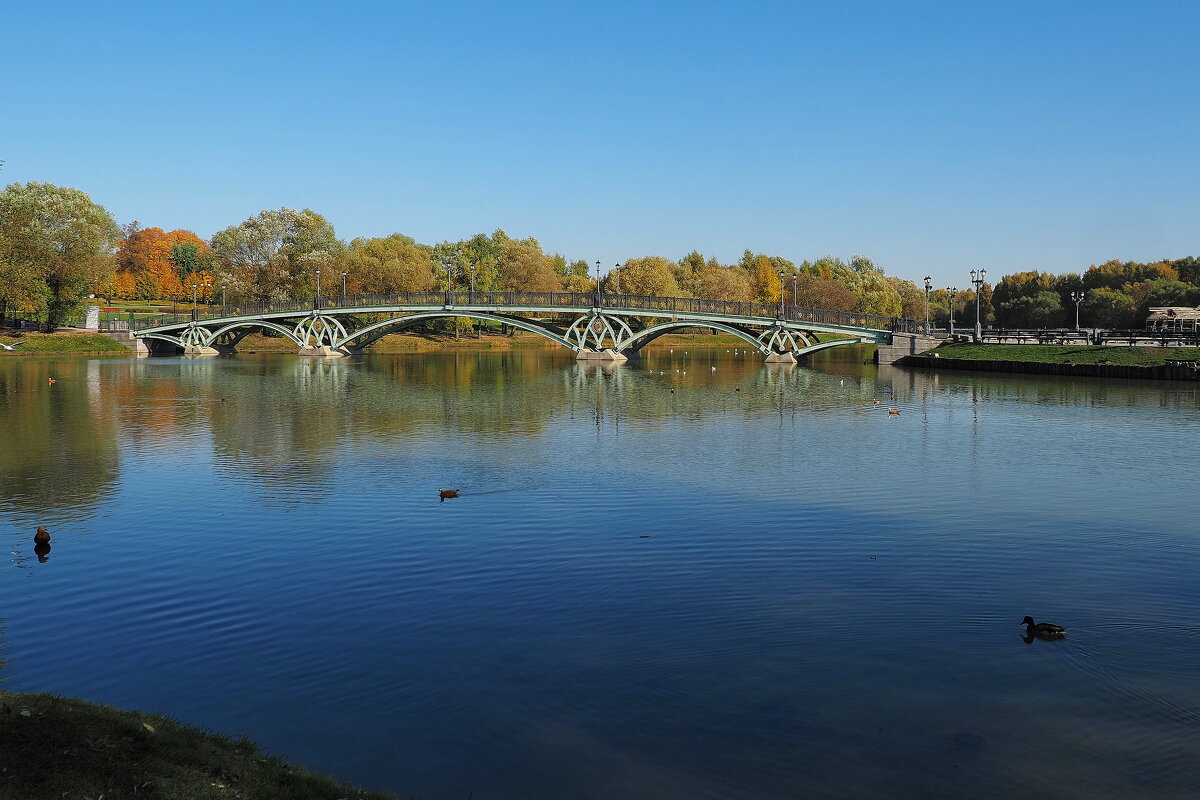 Мост в парке Царицино - Евгений Седов