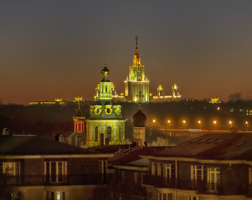 андреевский монастырь, здание мгу - Александр Шурпаков