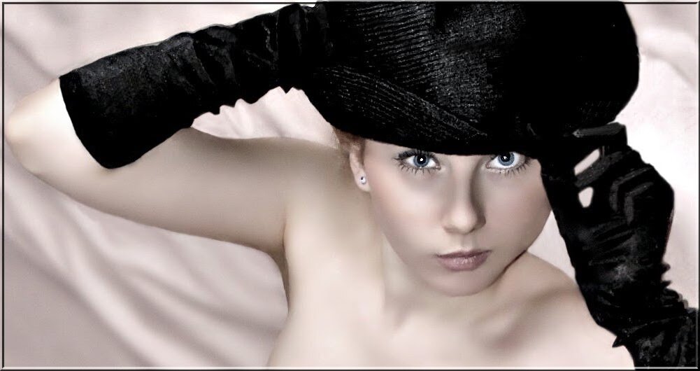 Черная шляпка - Gala Sibiliova