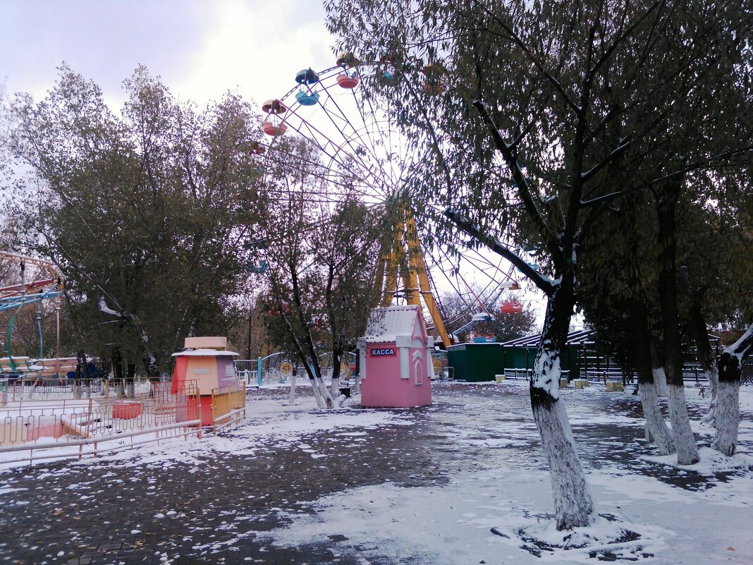 Осень...снег. - Андрей Хлопонин