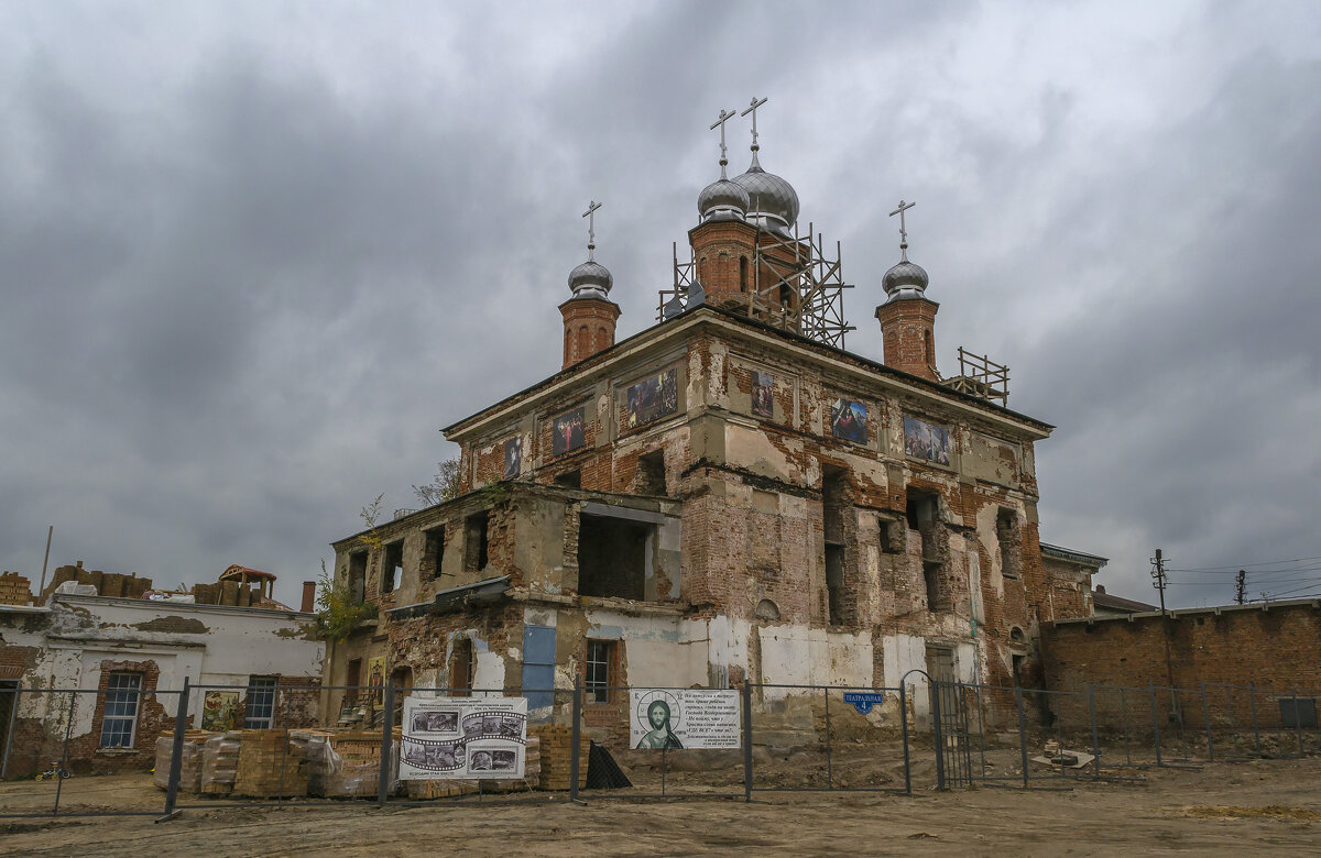 Восстановление Крестовоздвиженского храма в Шуе - Сергей Цветков