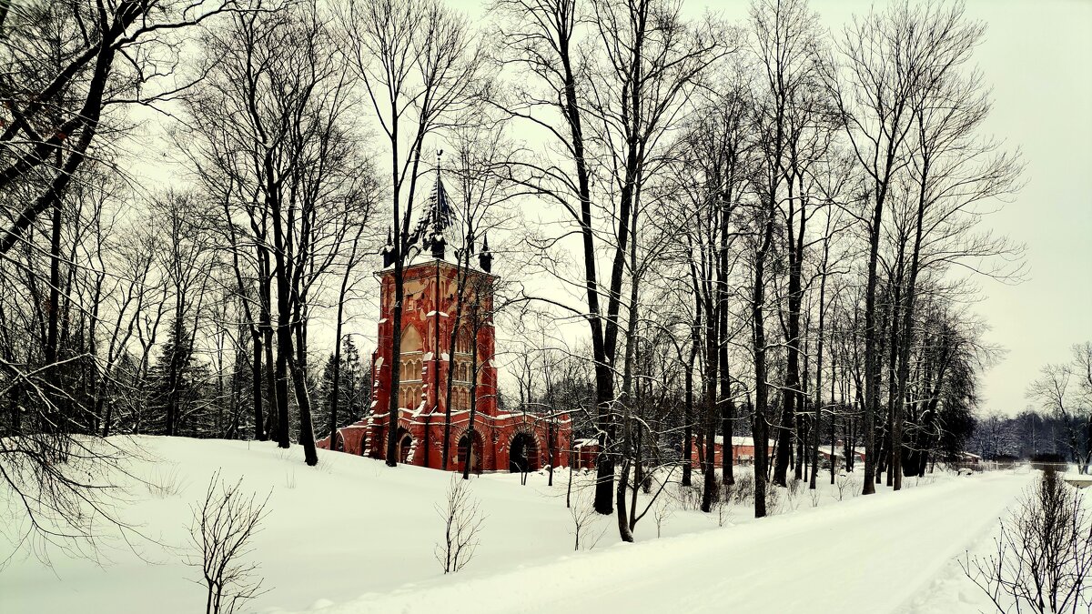 В Александровском парке зимой - 1 = Шапель - Сергей 