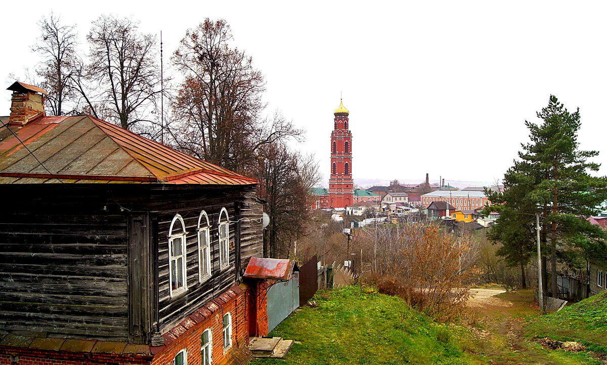 Вид на Георгиевский храм г. Болхов - Елена Кирьянова
