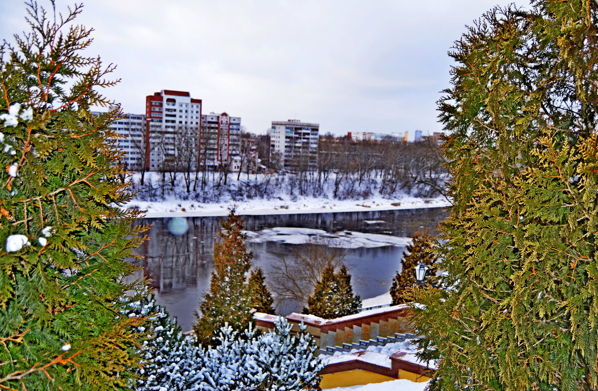 Западная Двина встречает зиму.. - Vladimir Semenchukov