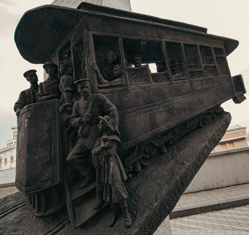 Памятник первому трамваю, Киев - Олег 