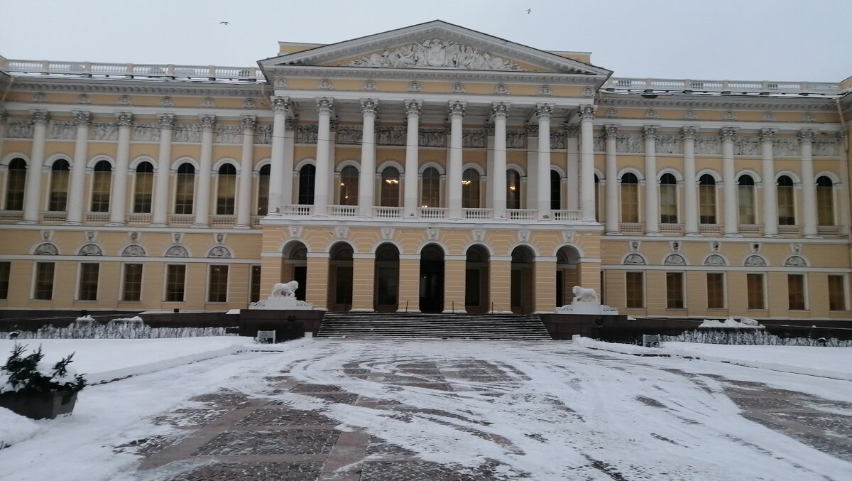 Русский Музей Зимой - Митя Дмитрий Митя