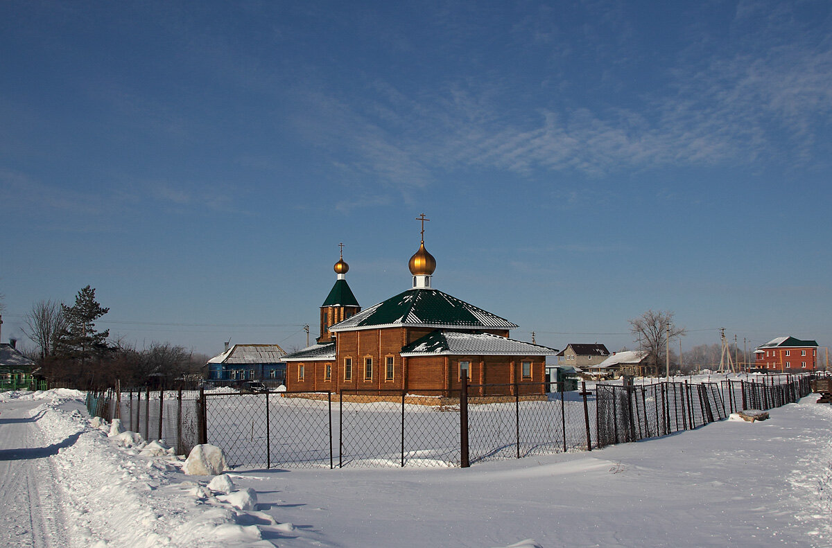 Сельский храм. Белозерки. Самарская область - MILAV V