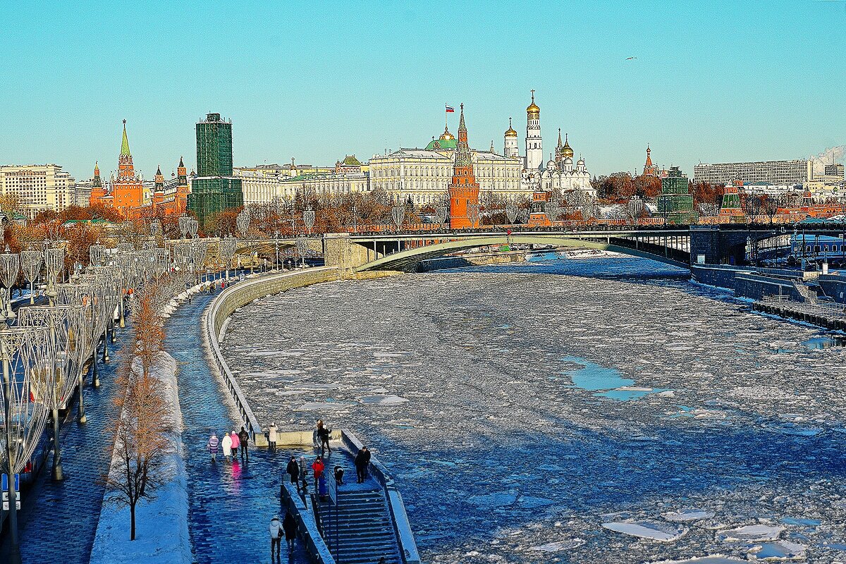 Вид с Патриаршего моста - Леонид leo