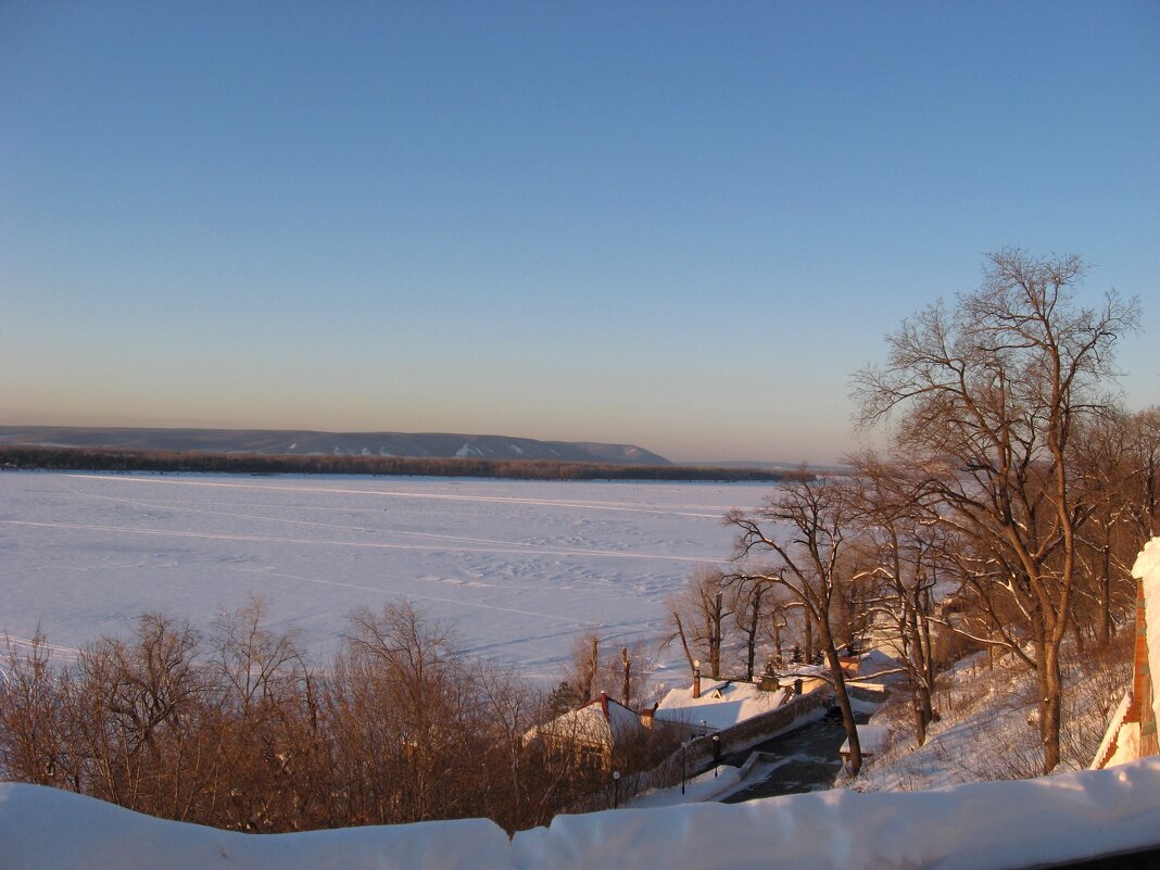 Волга зимой - Надежда 