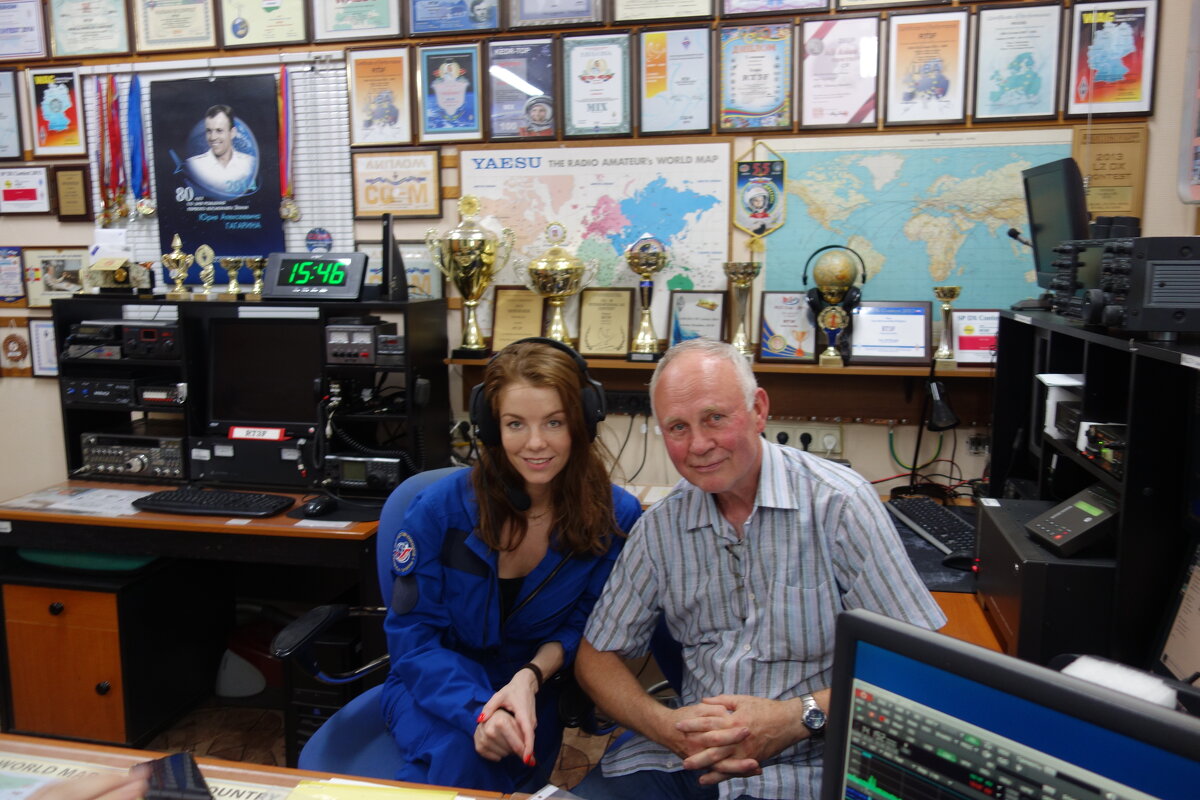 Алёна Мордовина в Центре подготовки космонавтов - Валерий 
