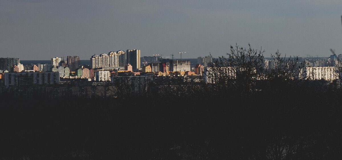 Киев, январь, левый берег - Олег 